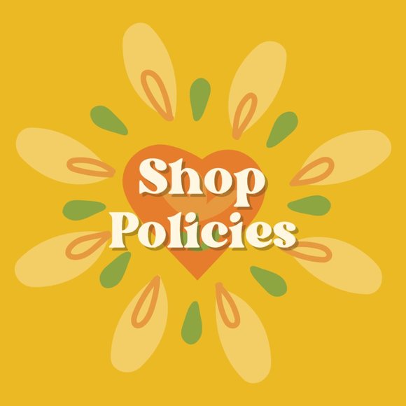 ✿ Hello + Shop Policies ✿ - Picture 1 of 1